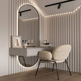 Trueliving Light Brown Luxury Dresser Table H 71 x W 23 x D 15